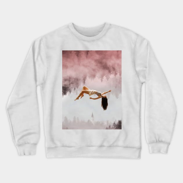 Free falling Crewneck Sweatshirt by Fanbros_art